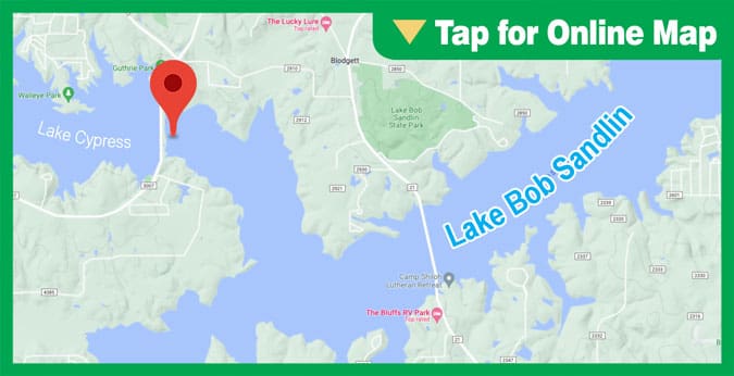 Lake Bob Sandlin: Cypress Dam