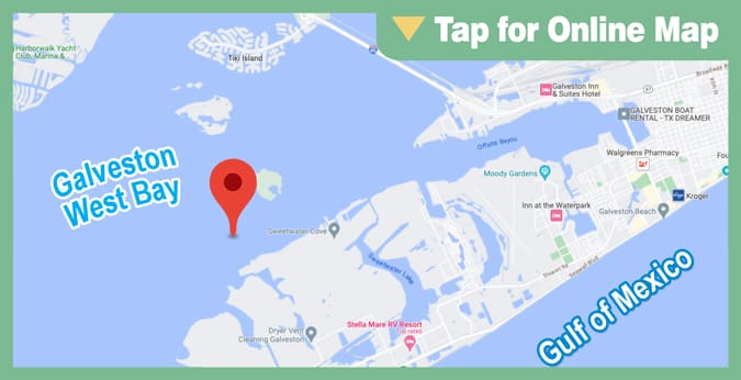 Galveston West Bay: Confederate Reef