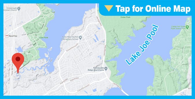 Lake Joe Pool: Walnut Creek Banks