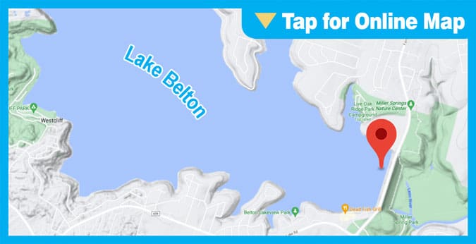 Lake Belton: Dam Rip Rap