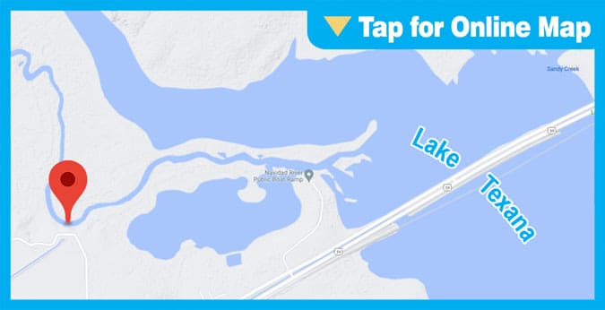 Lake Texana: Navidad River