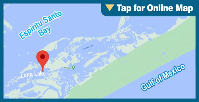 Espiritu Santo Bay: Long Lake