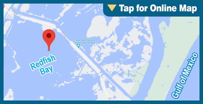 Redfish Bay: Morris & Cummins Cut