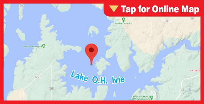 Lake O.H. Ivie: North Island Channel Edge