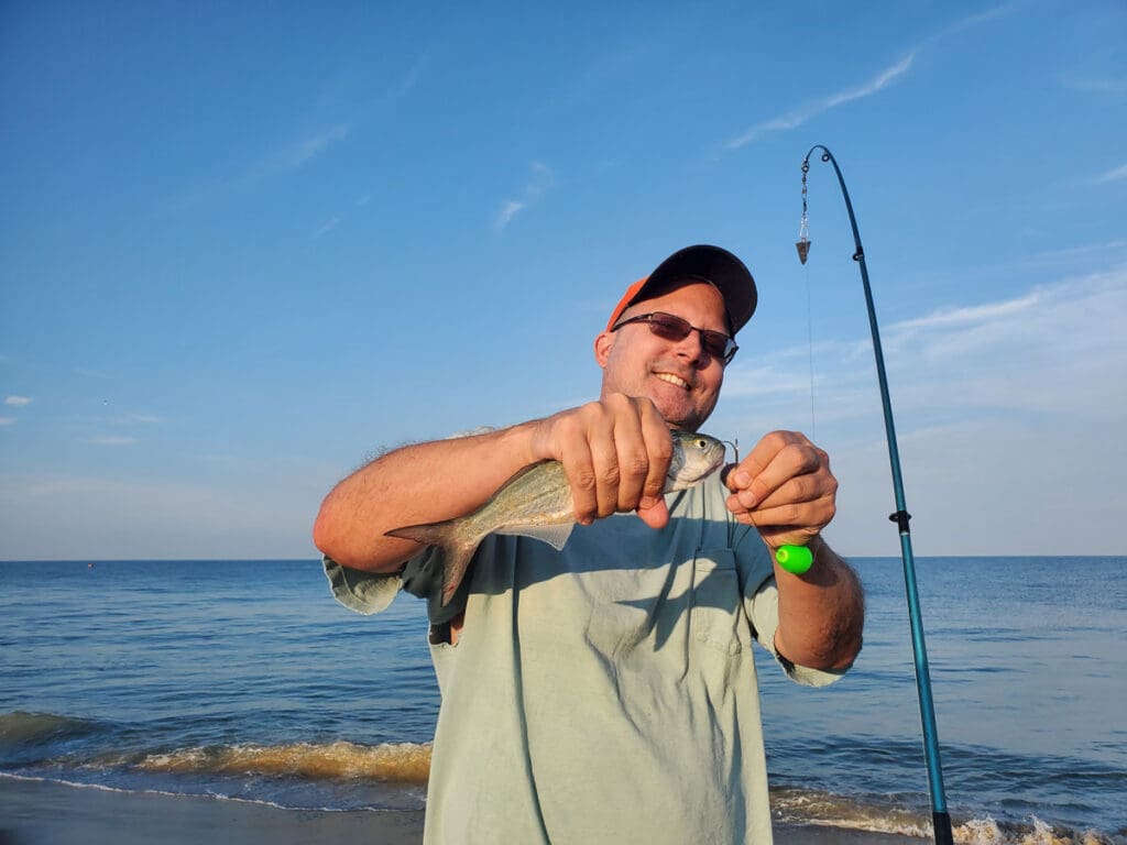 surf fishing