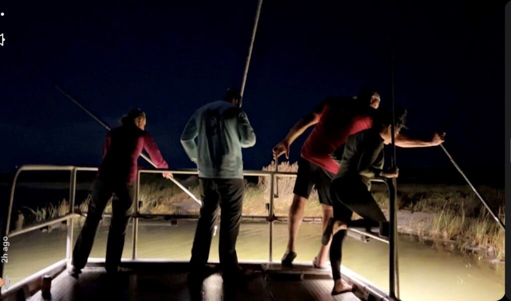 When all else fails, try a night flounder gigging trip,