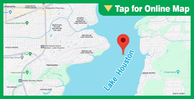 Lake Houston: South of Railroad Tracks