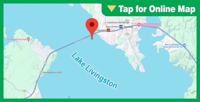 Lake Livingston: 190 Bridge