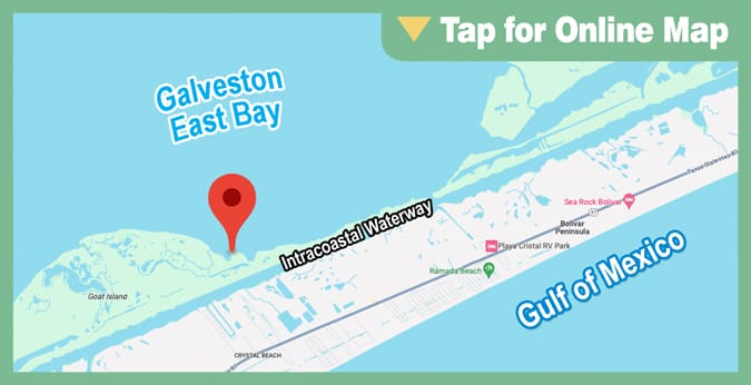 Galveston East Bay: Fat Rat Pass