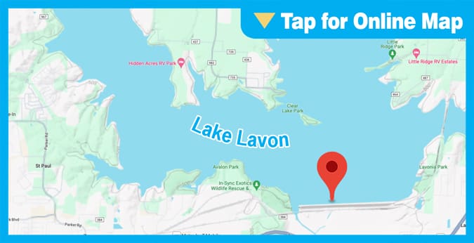 Lake Lavon: Dam Area