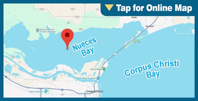 Nueces Bay: Back end of the bay