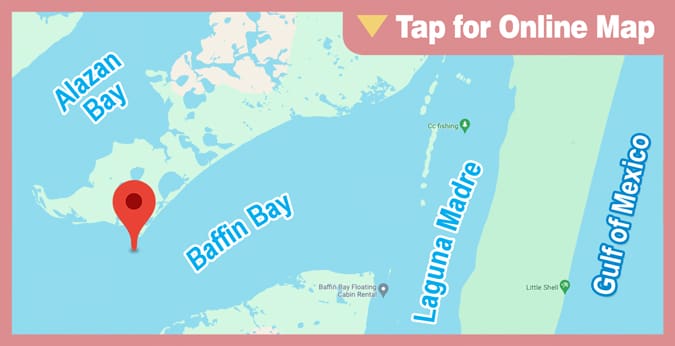 Baffin Bay: East Cleburne Rocks