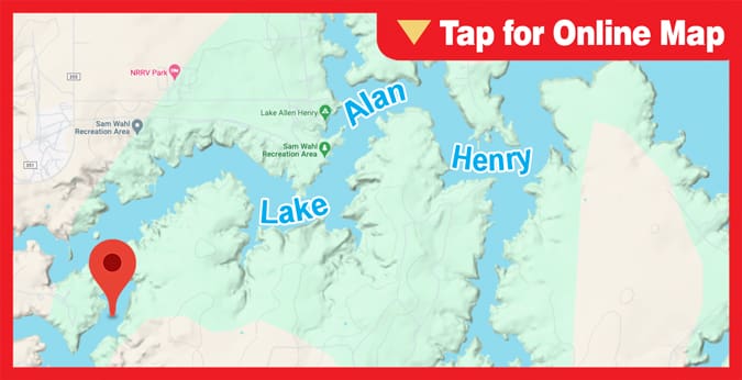 Lake Alan Henry: Stained Water