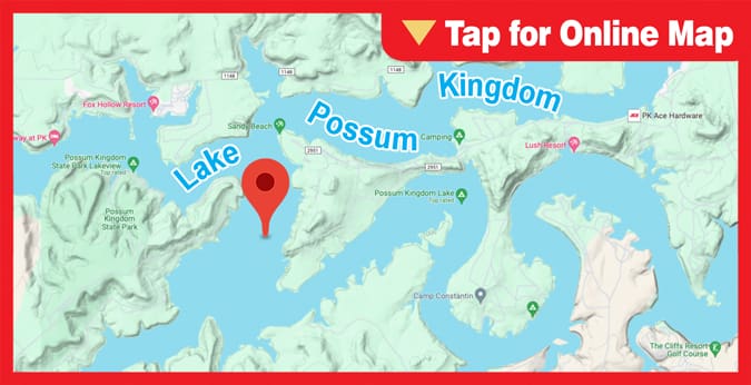 Lake Possum Kingdom: Mid Lake