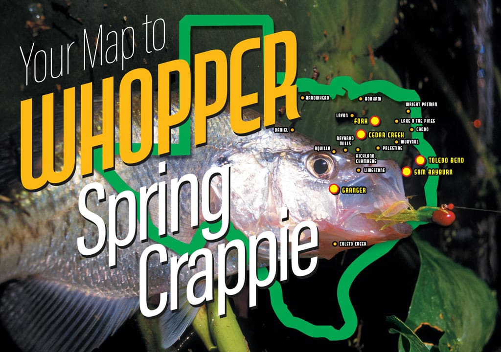 Map to whopper spring crappie