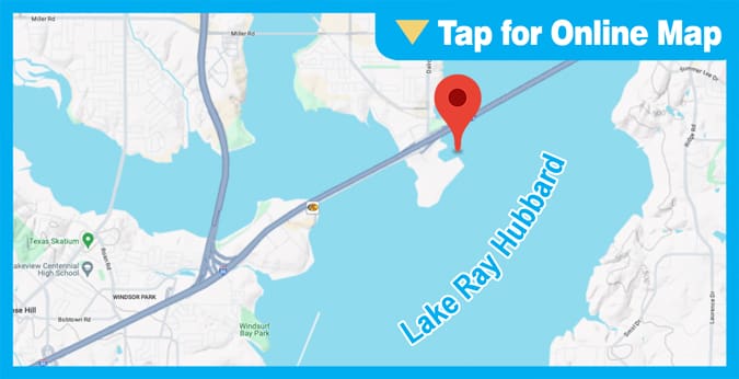 Lake Ray Hubbard: Robertson Park Flats