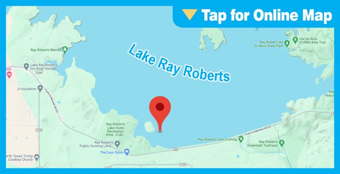 Lake Ray Roberts: Culp Island