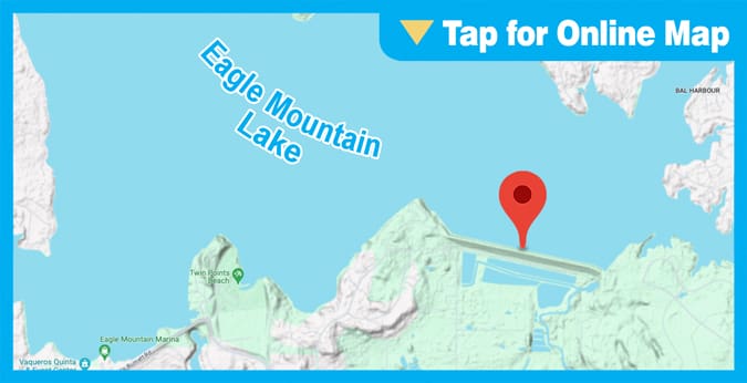 Lake Eagle Mountain: Dam