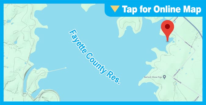 Fayette County: Pekema Creek channel