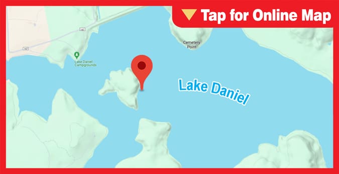 Lake Daniel: Main Lake