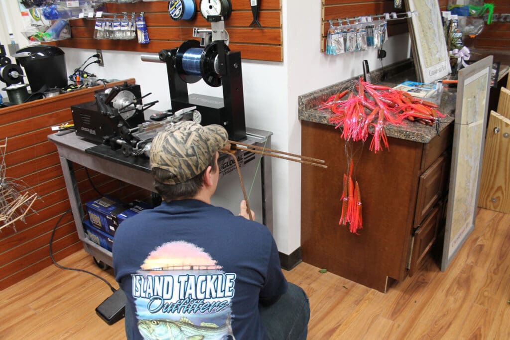 testing fishing line