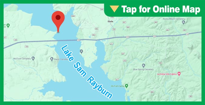 Lake Sam Rayburn: Eagle Point