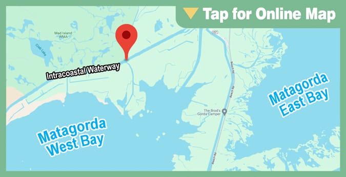 Matagorda West Bay: Intracoastal Waterway