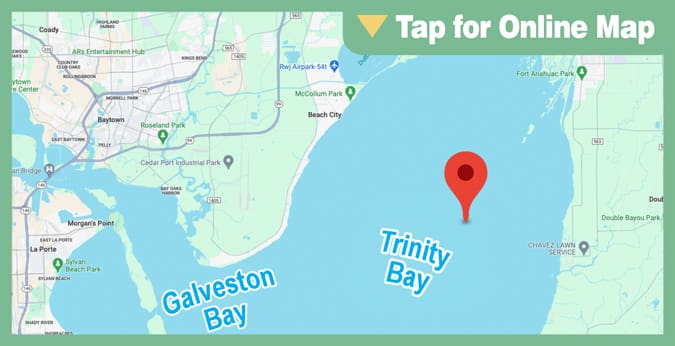 Galveston Trinity Bay: Redfish Island North