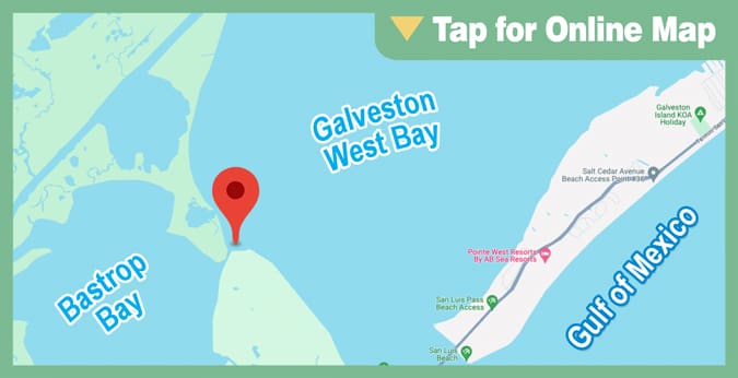 Galveston West Bay: Mud Cut