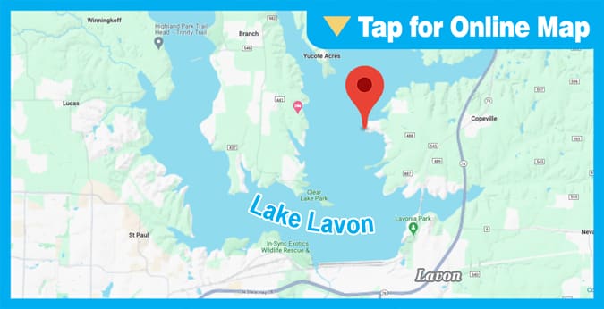 Lake Lavon: Main Lake Brush and Standing Timber