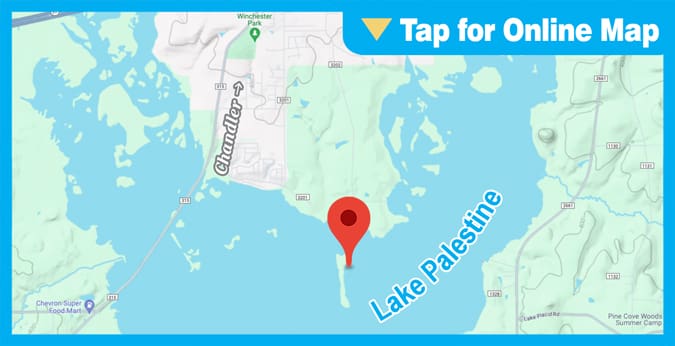 Lake Palestine: Kickapoo Creek