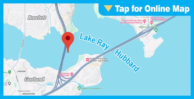 Lake Ray Hubbard: North I-30 Woods