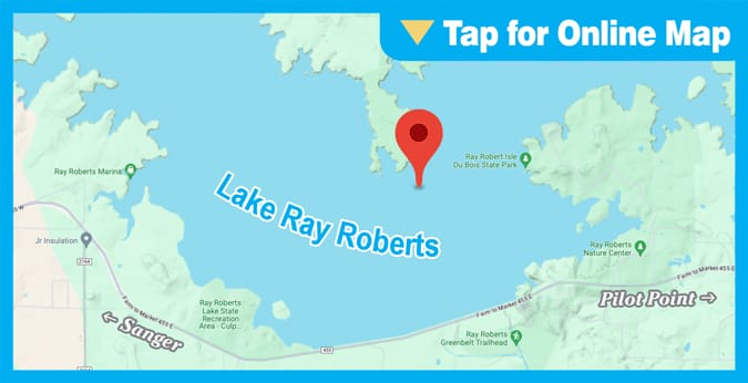 Lake Ray Roberts: Main Lake
