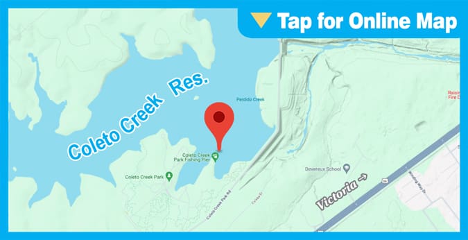 Coleto Creek Lake: Dam Area