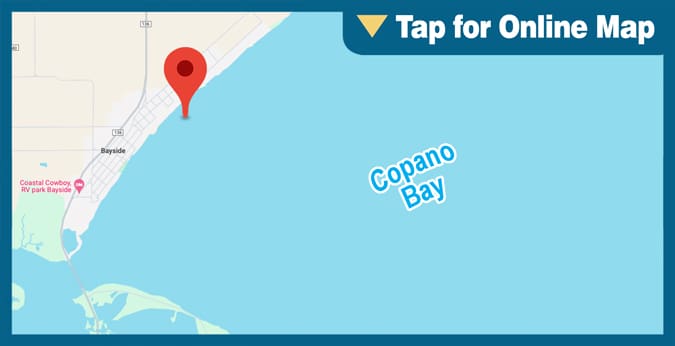 Copano Bay: Bayside Shoreline