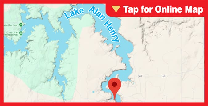Lake Alan Henry: Big Grape Creek