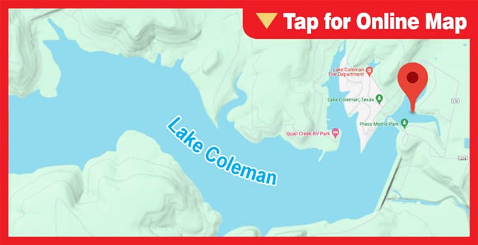 Lake Coleman: Rear Cove