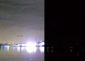 night vision on a boat