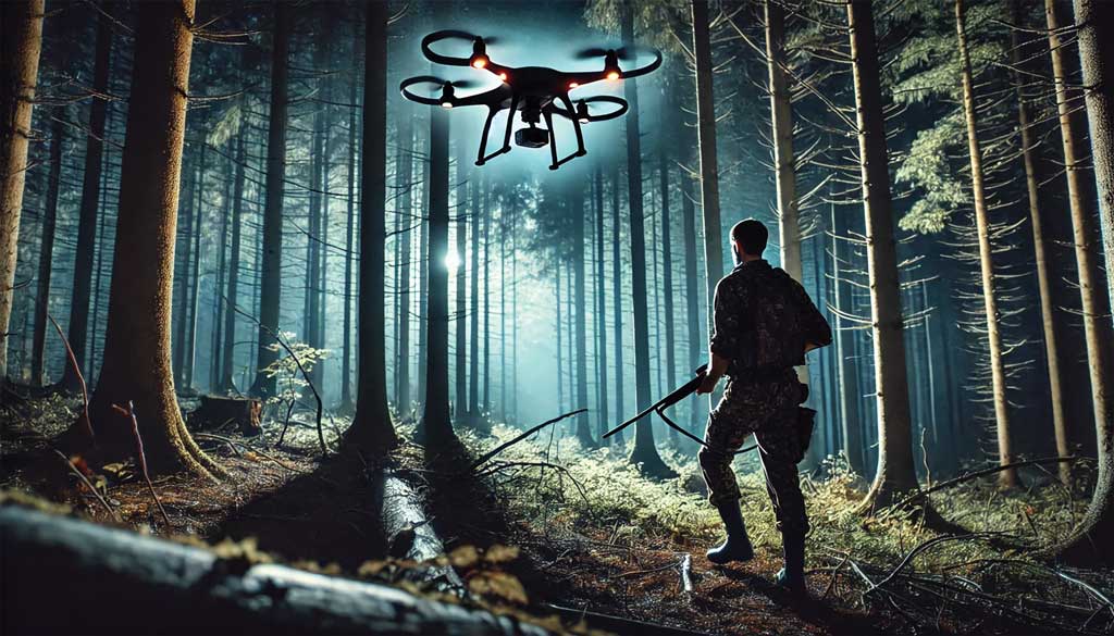 See Chester Moore’s Coverage of drone sightings at FishGame.com.