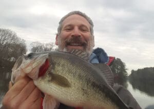 bass caught in brackish water