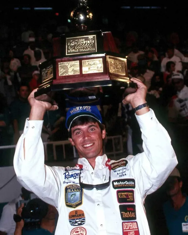 In 1994, Bryan Kerchal became the first and only amateur angler to win the Bassmaster Classic. Sadly, he died just 4 months later in a plane crash.